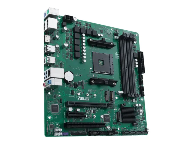ASUS Pro B550M-C/CSM - Hovedkort micro ATX Socket AM4 AMD B550 Chi...