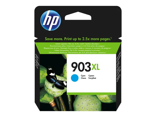 HP 903XL - 8.5 ml Høy ytelse cyan original blister blekkpatron for...