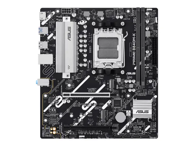ASUS AMD B840 micro-ATX motherboard DDR5 2xM.2 