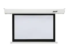 Acer E100-W01MW - Projeksjonsskjerm - takmonterbar, veggmonterbar motorisert - 220/230 V - 100" (254 cm) - 16:10 - Matthvit
