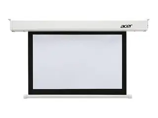 Acer E100-W01MW - Projeksjonsskjerm takmonterbar, veggmonterbar - motorisert - 220/230 V - 100" (254 cm) - 16:10 - Matthvit