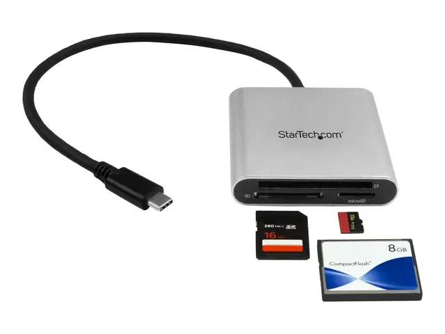 StarTech.com USB 3.0 Flash Memory Multi-Card Reader/Writer with US...