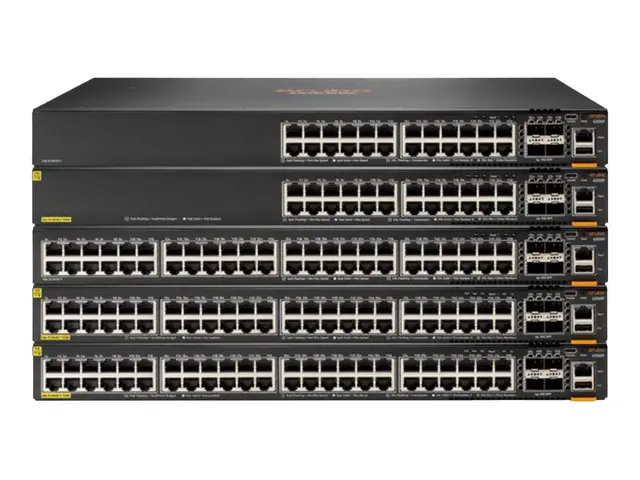 HPE Aruba 6200M 24G Class4 PoE 4SFP+ - Switch L3 Styrt 24 x 10/100...