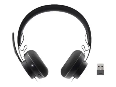 Logitech Zone Wireless MS - Hodesett - on-ear - Bluetooth - trådlø...