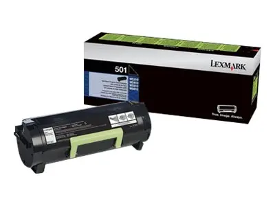 Lexmark 502X - Ekstra høy ytelse svart original tonerpatron LCCP, ...
