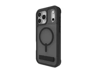 ZAGG Rainier Snap - Baksidedeksel for mobiltelefon robust - MagSafe-samsvar - grafen - røykeblakk - for Apple iPhone 17 Pro Max