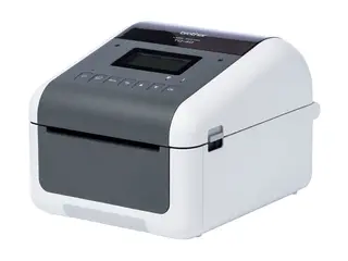 Brother TD-4455DNWB - Etikettskriver - direktetermisk Rull (11,8 cm) - 203 dpi - inntil 203 mm/sek - USB-C, LAN, seriell, Bluetooth LE