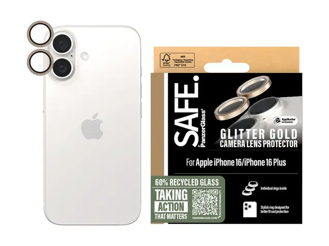 SAFE. by PanzerGlass - Linsebeskytter for mobiltelefon kamera glas...