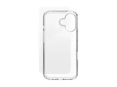 iFrogz Defence - Baksidedeksel for mobiltelefon blank - med Skjermbeskytter i herdet glass - for Apple iPhone 16