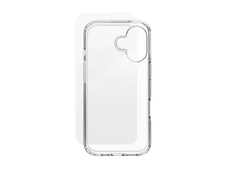 iFrogz Defence - Baksidedeksel for mobiltelefon blank - med Skjermbeskytter i herdet glass - for Apple iPhone 16