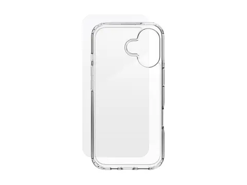 iFrogz Defence - Baksidedeksel for mobiltelefon blank - med Skjermbeskytter i herdet glass - for Apple iPhone 16