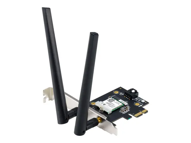 ASUS PCE-AXE5400 - Nettverksadapter PCIe lav profil Wi-Fi 6E, Blue...