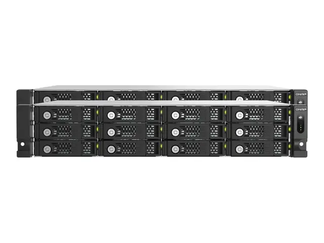 QNAP TL-R1210TC4-RP - Harddiskarray - 12 brønner (SATA-600) - USB ...