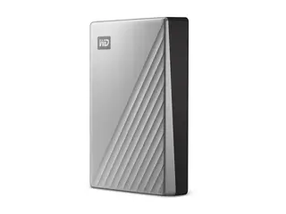 WD My Passport Ultra for Mac WDBGKC0060BSL Harddisk - kryptert - 6 TB - ekstern (b&#230;rbar) - USB 3.2 Gen 1 (USB-C kontakt) - 256-bit AES - s&#248;lv