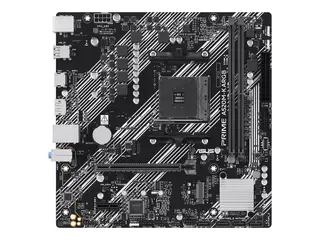 ASUS PRIME A520M-K ARGB - Hovedkort - micro ATX Socket AM4 - AMD A520 Chipset - USB-C 3.2 Gen 1, USB 3.2 Gen 1 - Gigabit LAN - innbygd grafikk (CPU kreves) - HD-lyd (8-kanalers)