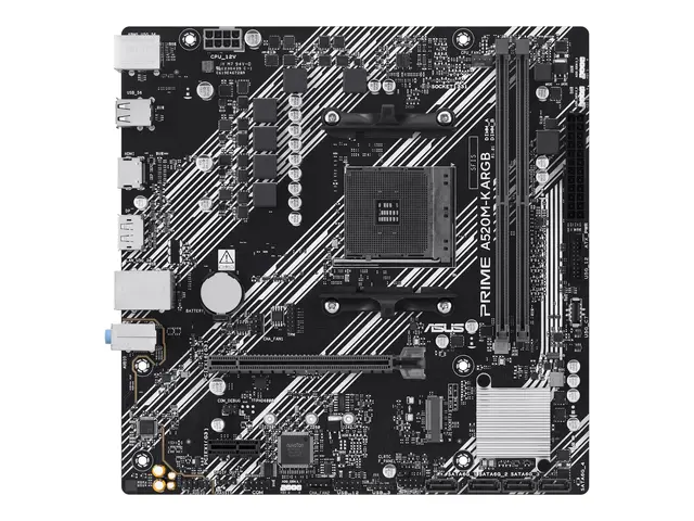 ASUS PRIME A520M-K ARGB - Hovedkort - micro ATX - Socket AM4 - AMD...