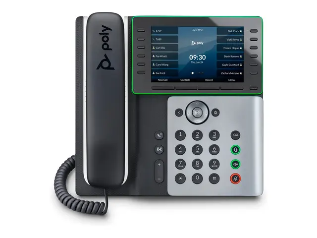 HP Poly Edge E550 - VoIP-telefon med anrops-ID/samtale venter trev...