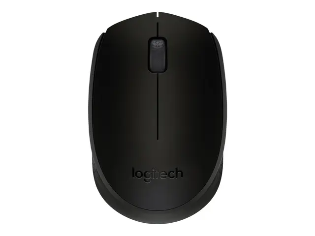 Logitech B170 - Mus - optisk - 3 knapper - trådløs - 2.4 GHz - USB...