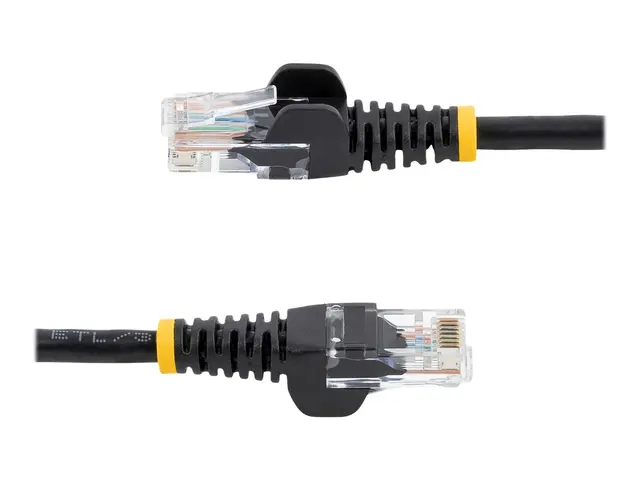 StarTech.com 5m Black Cat5e / Cat 5 Snagless Patch Cable 5 m - Kob...