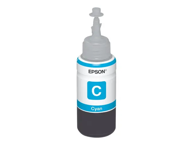 Epson T6642 - 70 ml - cyan - original - blekkrefill - for EcoTank ...