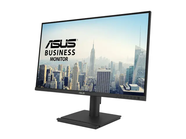 ASUS BE27AQG - LED-skjerm - 27" - 2560 x 1440 QHD @ 120 Hz IPS - 350 cd/m² - 3000:1 - 5 ms - HDMI, DisplayPort - høyttalere - svart 