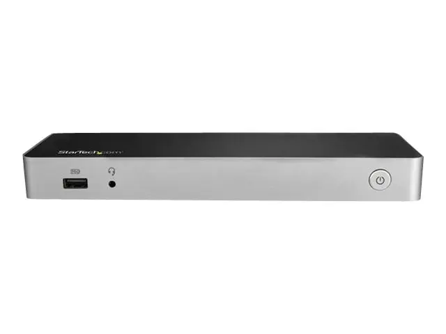 StarTech.com USB C Dock, Dual Monitor HDMI & DisplayPort 4K 30Hz, ...