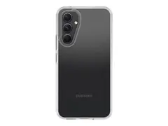 OtterBox React Series - Baksidedeksel for mobiltelefon antimikrobielt - termoplastisk elastomer (TPE), polykarbonat - blank - for Samsung Galaxy A54