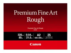Canon Premium FA-RG1 - Bomull - ru - 21,5 mille A2 (420 x 594 mm) - 320 g/m&#178; - 25 ark kunstpapir - for imagePROGRAF PRO-1000