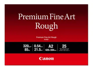 Canon Premium FA-RG1 - Bomull - ru - 21,5 mille A2 (420 x 594 mm) - 320 g/m&#178; - 25 ark kunstpapir - for imagePROGRAF PRO-1000
