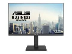 ASUS VA27DQFS - LED-skjerm - 27" 1920 x 1080 Full HD (1080p) @ 100 Hz - IPS - 300 cd/m² - 1000:1 - 1 ms - HDMI, VGA, DisplayPort - høyttalere - svart
