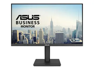ASUS VA27DQFS - LED-skjerm - 27" 1920 x 1080 Full HD (1080p) @ 100 Hz - IPS - 300 cd/m² - 1000:1 - 1 ms - HDMI, VGA, DisplayPort - høyttalere - svart