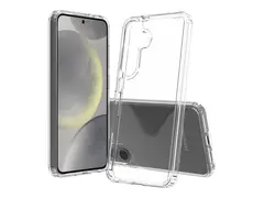 Screenor Bumper - Baksidedeksel for mobiltelefon termoplast-polyuretan (TPU), akryl - gjennomsiktig - for Samsung Galaxy S24, S25