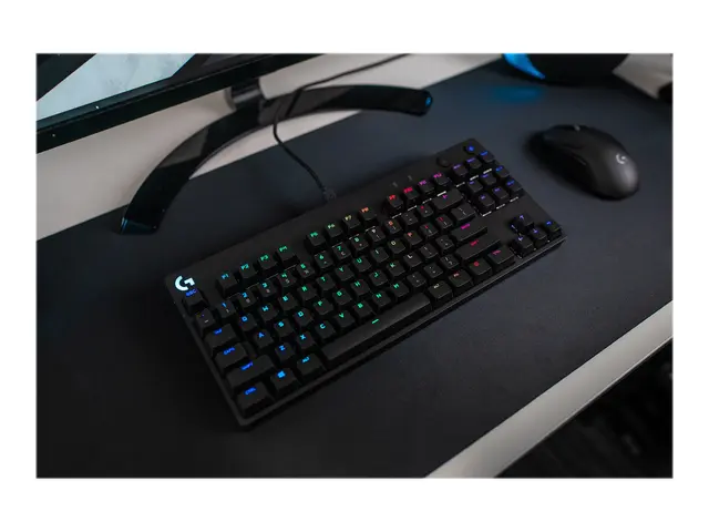 Logitech G Pro Mechanical Gaming Keyboard - Tastatur - bakgrunnsbe...
