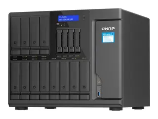 QNAP TS-1655 - NAS-server - 16 br&#248;nner - SATA 6Gb/s RAID JBOD, 0, 1, 5, 6, 10, 50, 60 - RAM 8 GB - 2.5 Gigabit Ethernet - iSCSI st&#248;tte