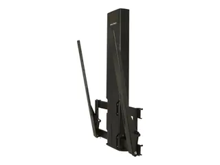 Ergotron - Monteringssett (lavprofilsl&#248;ftemodul, monteringssjablong, 2 tippebraketter, kabelstyringsmaskinvare) glide - for LCD-skjerm - robust (HD), h&#248;ydejusterbar - svart - skjermst&#248;rrelse: 30&quot;-55&quot; - veggmonterbar