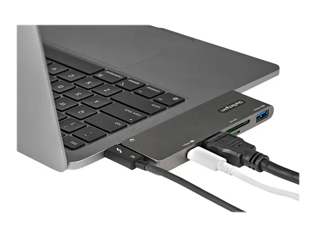 StarTech.com USB C Multiport Adapter for MacBook Pro/Air, USB Type...