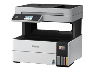 Epson EcoTank ET-5150 - Multifunksjonsskriver farge - ink-jet - A4/Legal (medie) - opp til 17.5 spm (trykking) - 250 ark - USB, LAN, Wi-Fi