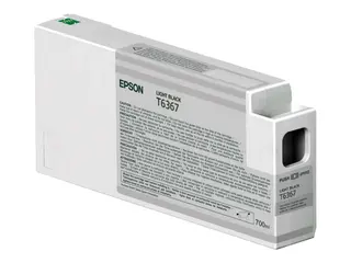 Epson UltraChrome HDR - 700 ml - lys svart original - blekkpatron - for Stylus Pro 7890, Pro 7900, Pro 9890, Pro 9900, Pro WT7900