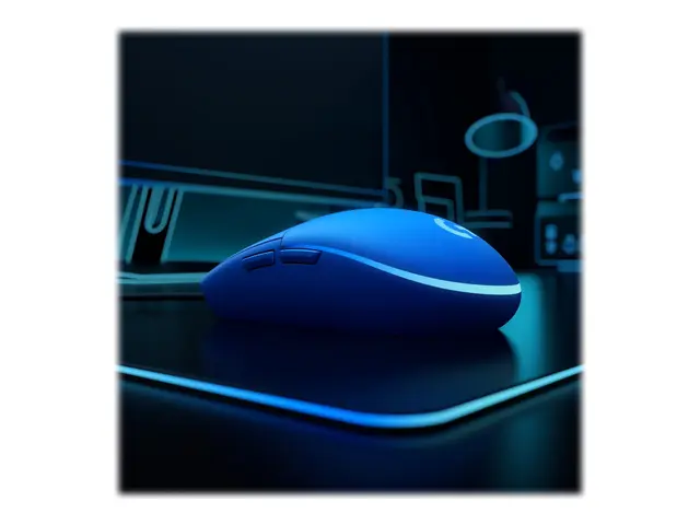 Logitech Gaming Mouse G203 LIGHTSYNC - Mus - optisk - 6 knapper - ...