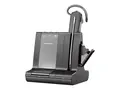 Poly Savi 8245-M - Savi 8200 series hodesett - i &#248;ret - konvertibel - DECT / Bluetooth - tr&#229;dl&#248;s - svart - Certified for Microsoft Teams