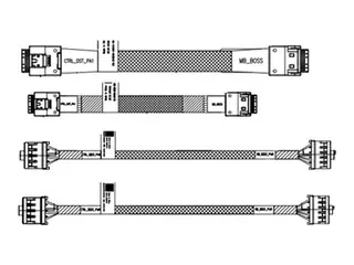 Dell - Kabler - kundeinstallasjon - for PowerEdge R7625