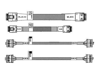 Dell - Kabler kundeinstallasjon for PowerEdge R7625