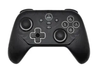 Lexip Advanced Pro Tattoo - Assassin's Creed Black Flag: Resynced håndkonsoll - trådløs - 2.4 GHz/Bluetooth - svart - for PC, Nintendo Switch, Nintendo Switch 2