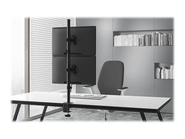 Neomounts FPMA-D550DV - Monteringssett for 2 LCD-skjermer svart sk...