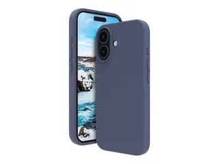 dbramante1928 Monaco - Baksidedeksel for mobiltelefon MagSafe-samsvar - silikon, plastikk - asurblå - for Apple iPhone 16 Plus