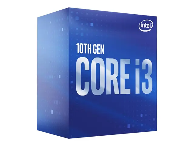 Intel Core i3 10100 - 3.6 GHz 4 kjerner 8 tråder 6 MB cache LGA120...