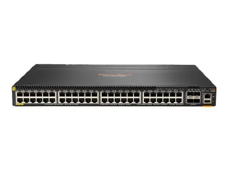 HPE Aruba Networking 6300M 48p 10M/100M/1G Class4 PoE 4p SFP56 50G TAA Switch switch - Max. Stacking Distance 10 km - 48 porter - Styrt - rackmonterbar - TAA-samsvar