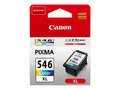 Canon CL-546XL - 13 ml - H&#248;y ytelse farge (cyan, magenta, gul) - original - blekkpatron - for PIXMA TR4551, TR4650, TR4651, TS3350, TS3351, TS3352, TS3355, TS3450, TS3451, TS3452