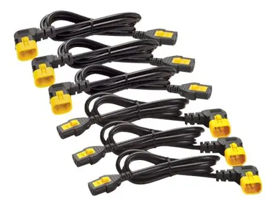 APC - Strømkabel power IEC 60320 C13 til C14 10 A 1.22 m 90°-konta...