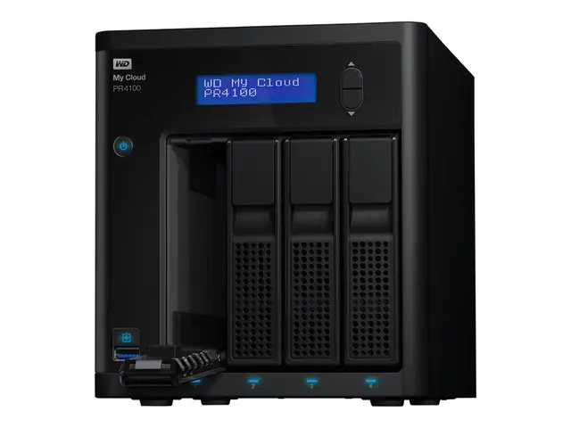 WD My Cloud PR4100 WDBNFA0400KBK - NAS-server - 4 brønner - 40 TB ...